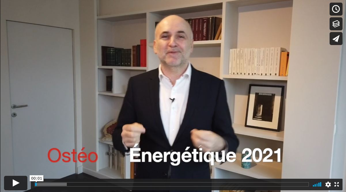 L'ostéopathie énergétique : programme de la formation 2021